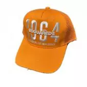 dsquared2 casquettes cap pas cher femmes hommes 1964 dsq line orange